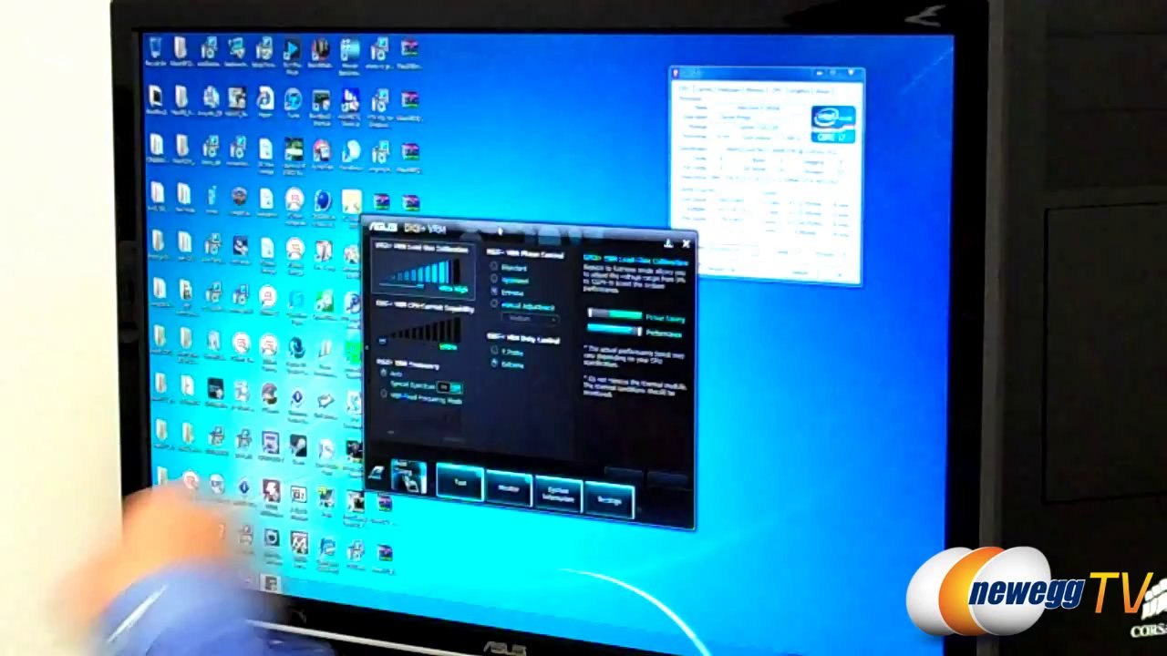 Newegg TV Sandy Bridge Overclocking _ UEFI Demo on ASUS P8P67 P67 1155