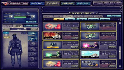 PlayerUp.com - Account Marketplace - Crossfire Fantasy games account for sale ( Not sold yet )