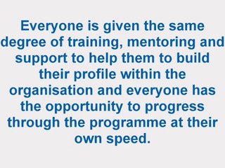 Alpha's Personal Development Programme to develop potential and talents