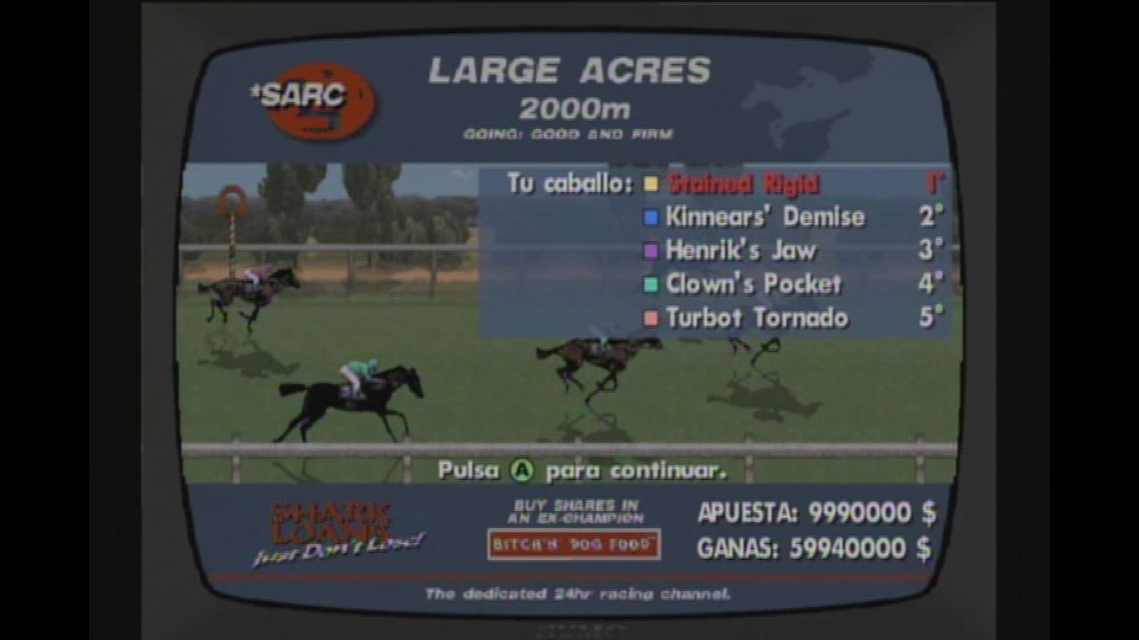 GTA SAN ANDREAS.- apuesta ganadora