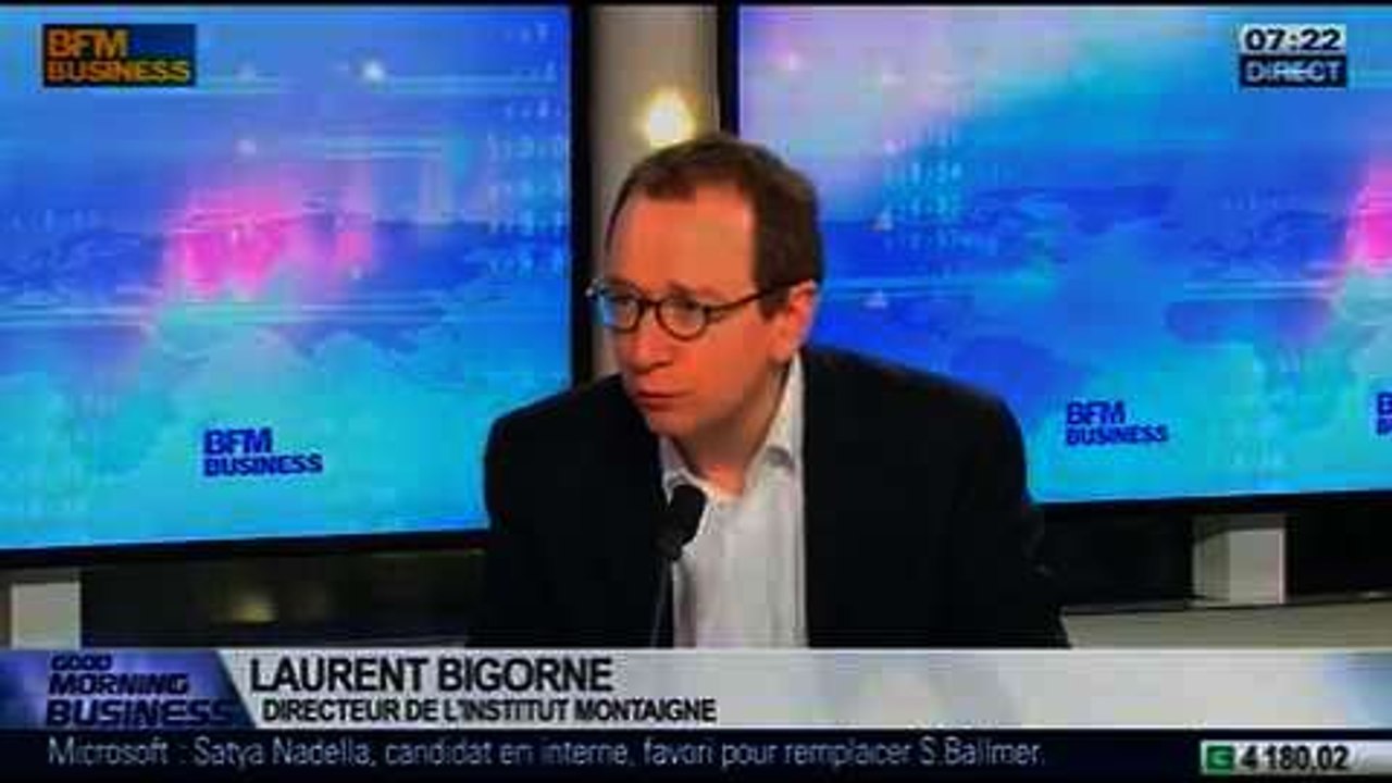 Apprentissage: "Il faut arrêter de parler de ce sujet, il faut le faire", Laurent Bigorgne, dans GMB – 31/01