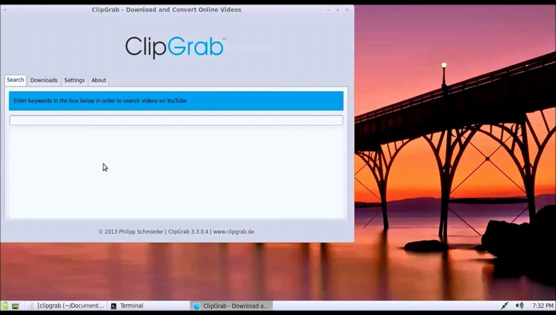 clipgrab for ubuntu 13.04 clipgrab for ubuntu 13.04