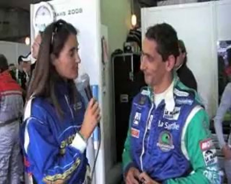 24h du Mans - Interview JC Bouillon - Team Pescarolo