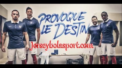Jersey bola tim nasional Prancis 2014