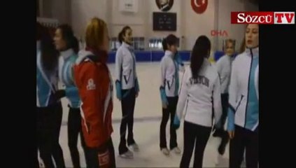 Buzun perilerinden büyüleyen antrenman