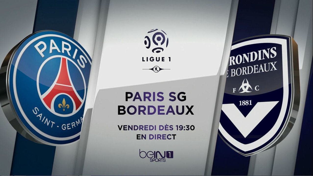 Paris Saint-Germain - FC Girondins de Bordeaux en direct sur beIN SPORTS 1