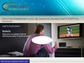 Hdtv for business and hotels