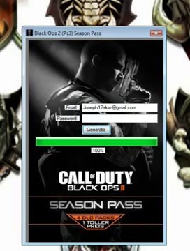 GRATUIT Black Ops 2 Season Pass Generator PC PS3 Xbox