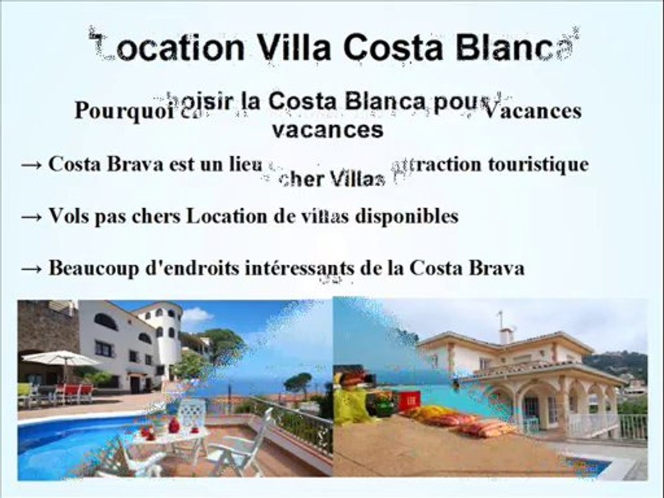 Location Maison Espagne