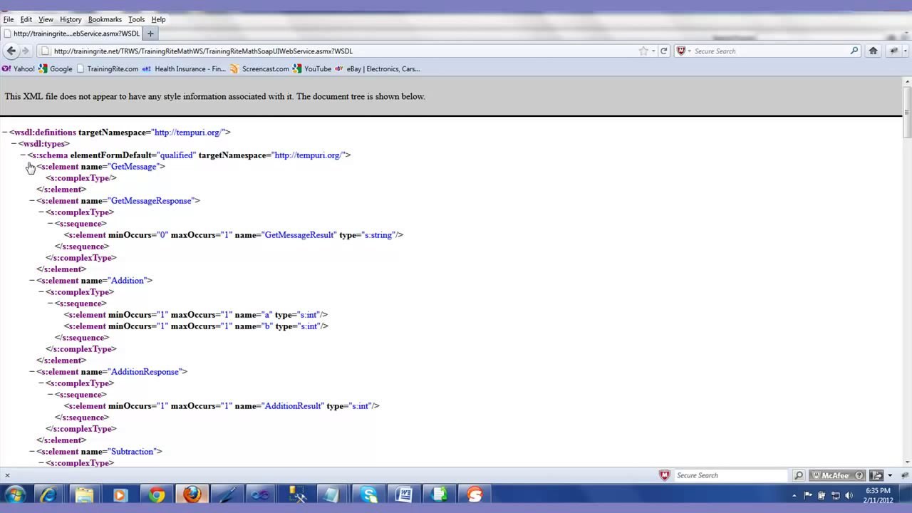 SoapUI Web Service Testing Online Video Training Tutorial MockService