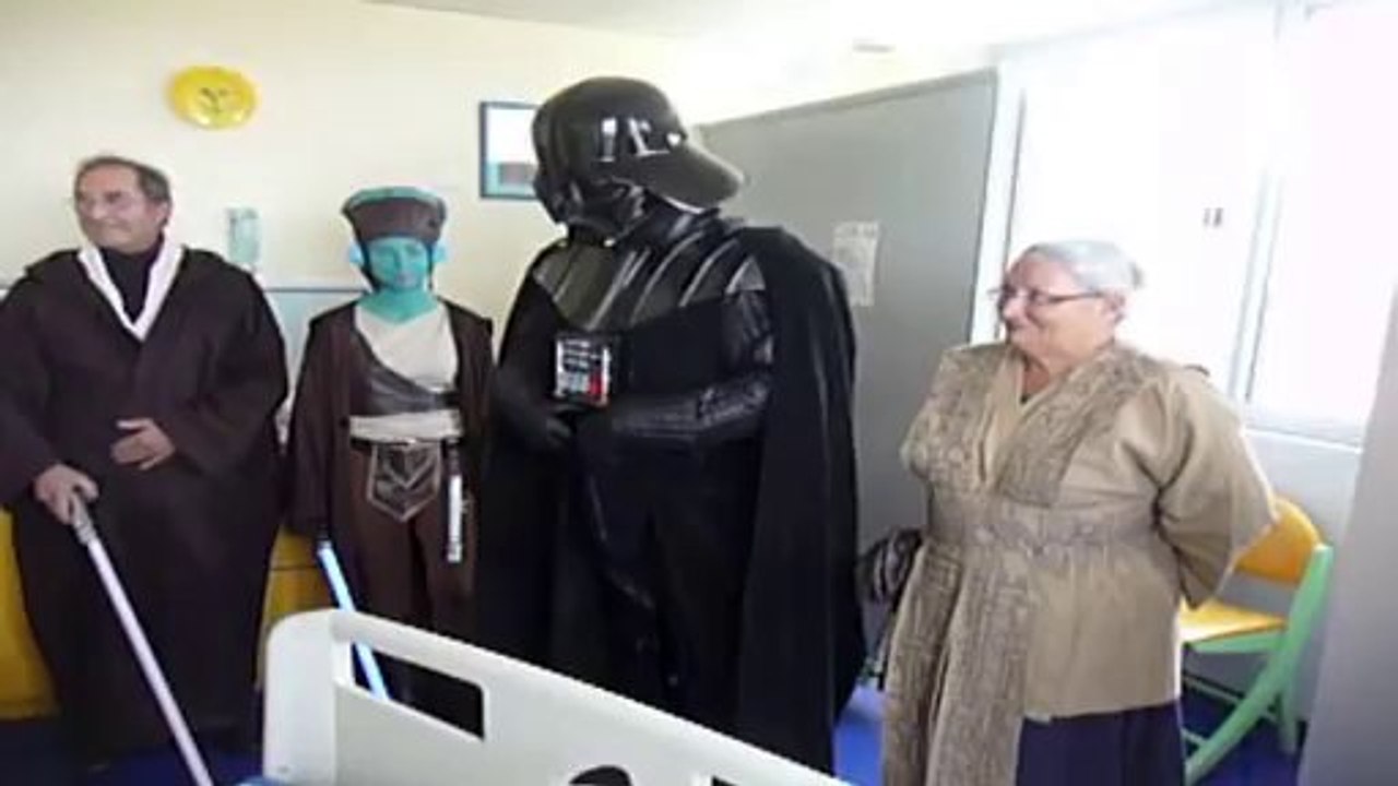 Les Stars Wars à l'hôpital pour enfants de Nancy-Brabois