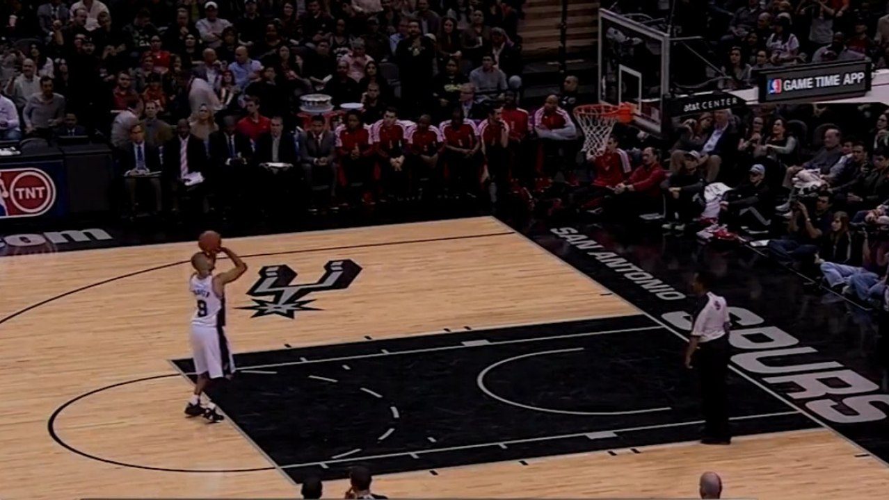 Pire lancer franc raté de la carrière de Tony Parker... San Antonio Spurs 2014