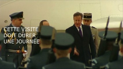 François Hollande rencontre David Cameron