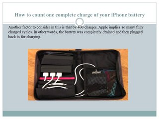 What you should know about charging iPhone Battery