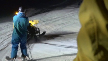 Le X1 ride avec les skis K2