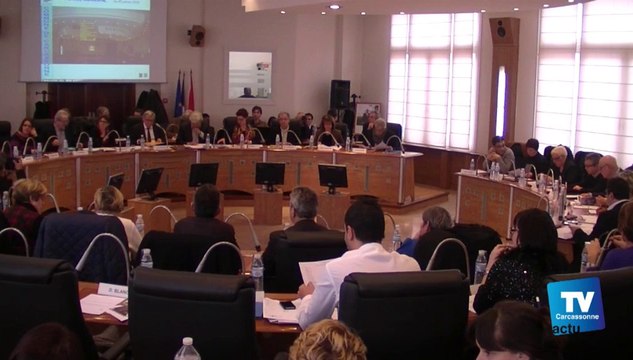Dernier conseil municipal de la ville de Carcassonne avant les élections de mars prochain.