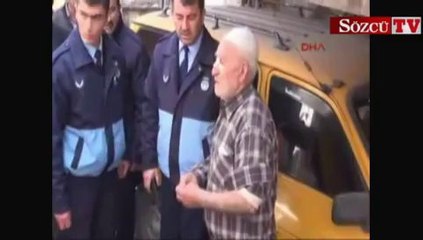 İneği için alevlerin arasına daldı