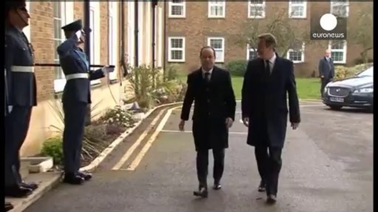 Hollande-Cameron : accords sur la Défense, mais pas sur l'Europe