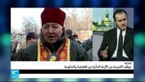 في عمق الحدث - رهبان وراهبات أوكرانيون في خدمة المحتجين بساحة 
