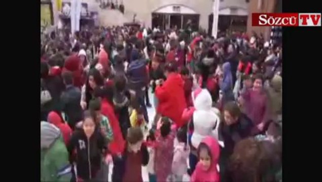 Hiç kar yağmayan Mersin'de kar festivali