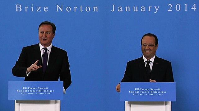 Conférence de presse conjointe à l'occasion du Sommet franco-britannique #UKFrance