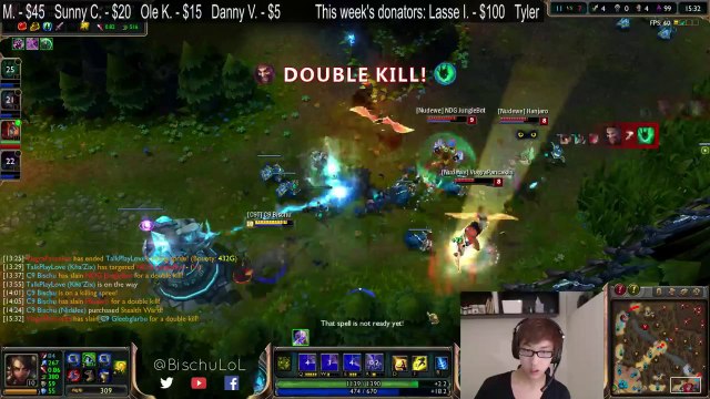 Quadrakill de Bischu ! - League of legends - team-aaa.com