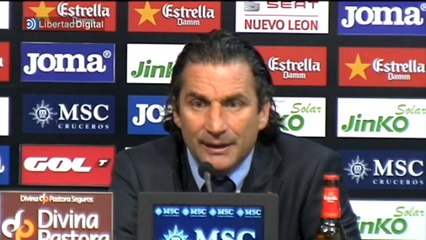 Pizzi: "Los responsables del cambio son los jugadores"