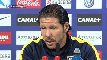 Simeone valora la previa del partido contra el Valencia en Copa