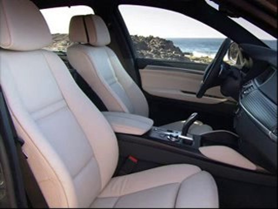 BMW X6 - vues intérieures