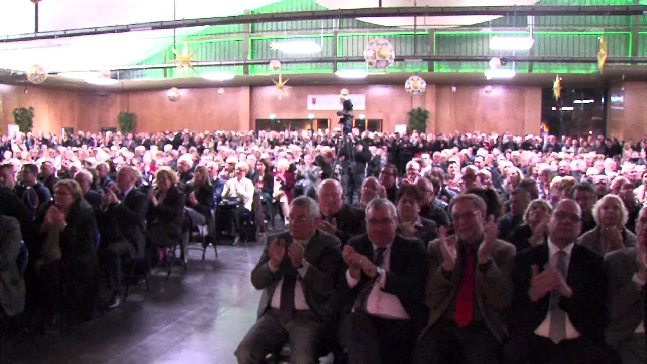 Cérémonie des voeux à la population de mme le Maire de Calais