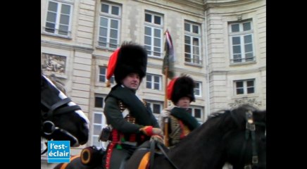 Brienne-le-Château : les cavaliers de l'empereur battent la campagne