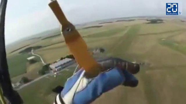 Il perd connaissance pendant un saut en parachute