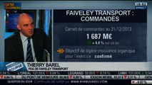 Faiveley Transport: baisse du chiffre d'affaires au T3: Thierry Barel, dans Intégrale Bourse – 31/01