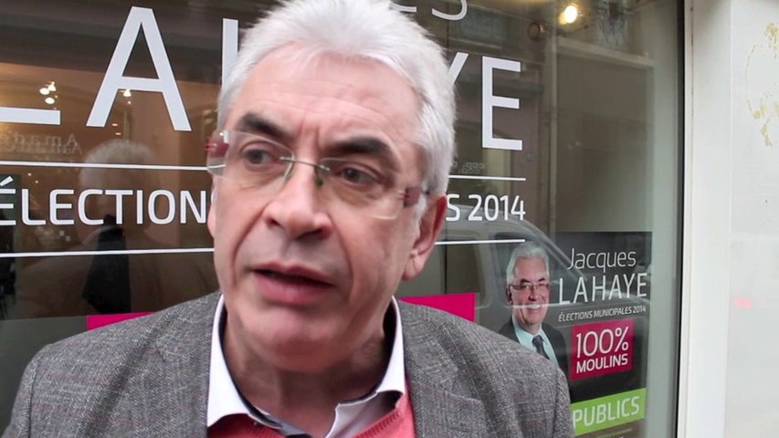 Jacques Lahaye explique pourquoi il est candidat aux municipales à Moulins  - Vidéo Dailymotion