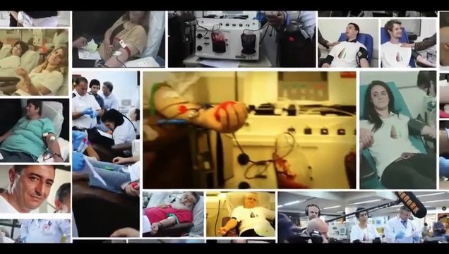 ❤ Des Israéliens et des Palestiniens échangent leur sang pour promouvoir la paix◜❤