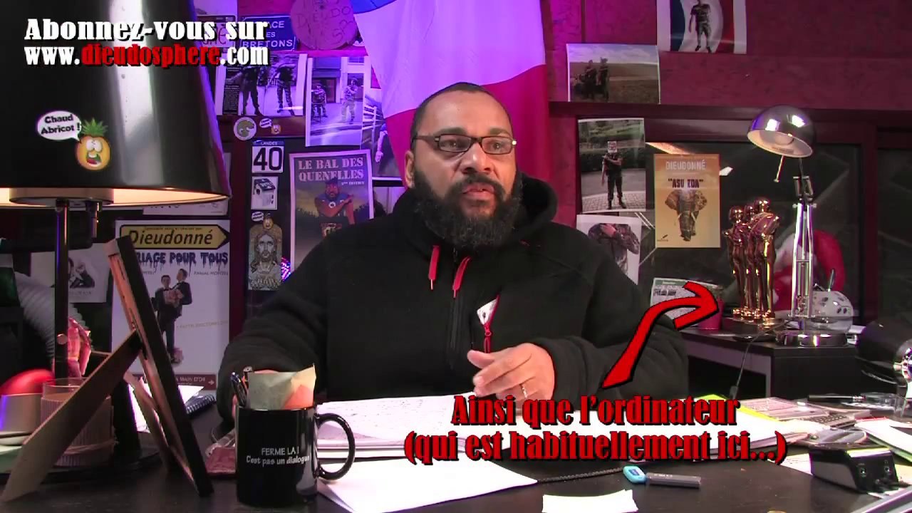 Dieudonné : Merci Manu !! 31/01/14