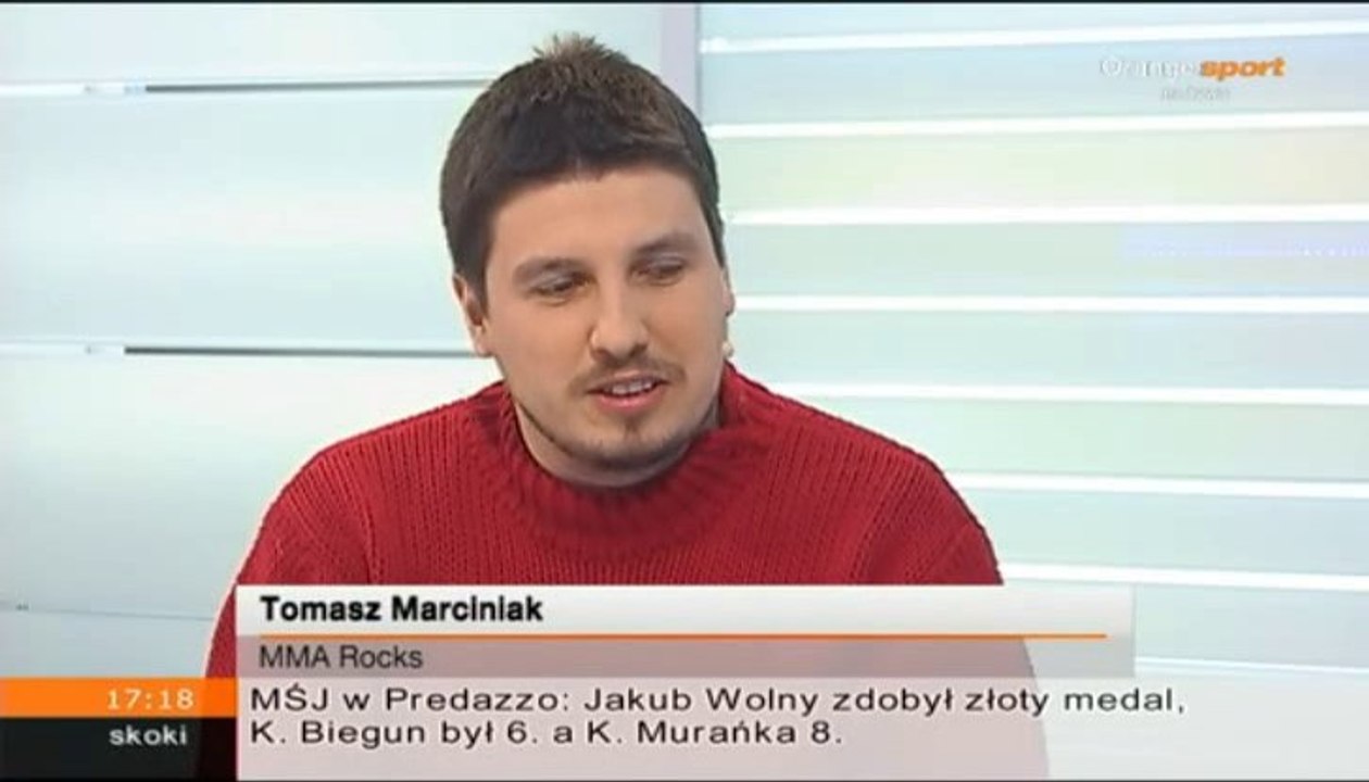 Tidżej w programie "Przed weekendem"
