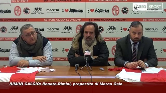 Icaro Sport. Renate-Rimini, il pregara di Osio