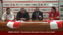 Icaro Sport. Rimini Calcio: la presentazione di Cesca e Radoi