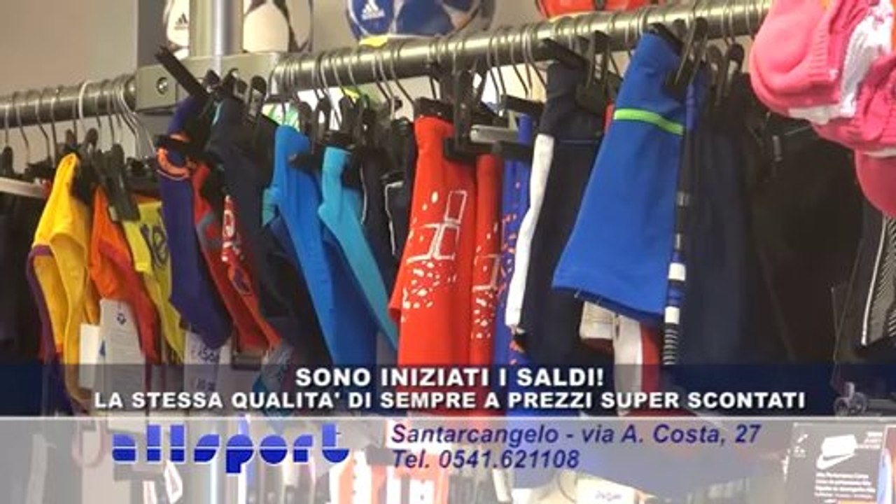 Icaro Sport. Lo spot dei saldi di gennaio di "All Sport"