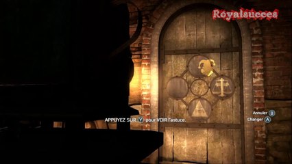 Assasin's creed 3 énigme souterrain (north dutch church)