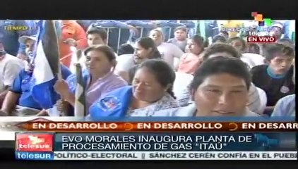 La nacionalización garantiza la estabilidad económica: Evo