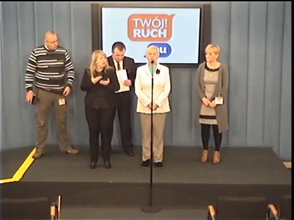 Artur Górczyński - Konferencja prasowa