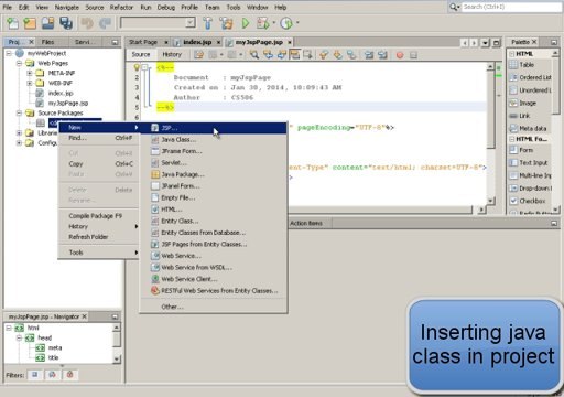 How to create Web Project in NetBeans Tutorial