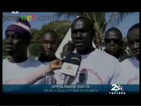 UCAD: La Commmemoration de L'Etudiant Bara Gaye Sest Termine en Bataille Rangé