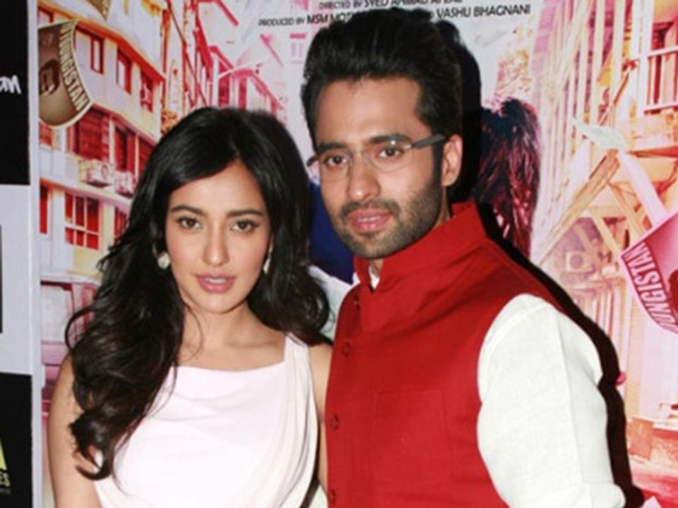 Jackky Bhagnani And Neha Sharma At Youngistaan Trailer Launch