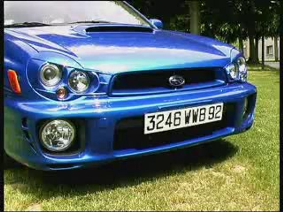 Essai Subaru Impreza WRX Rallye