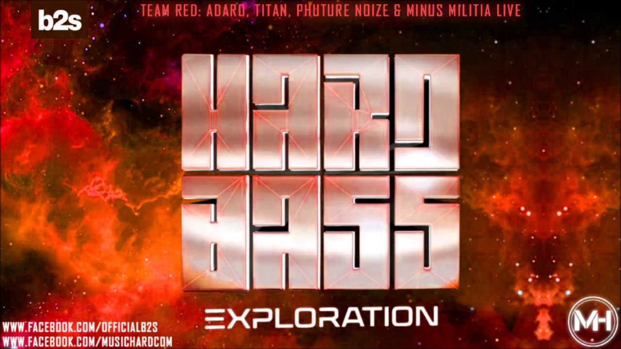 Team Red: Adaro, Titan, Phuture Noize & Minus Militia Live @Hard Bass 2014 promo mix