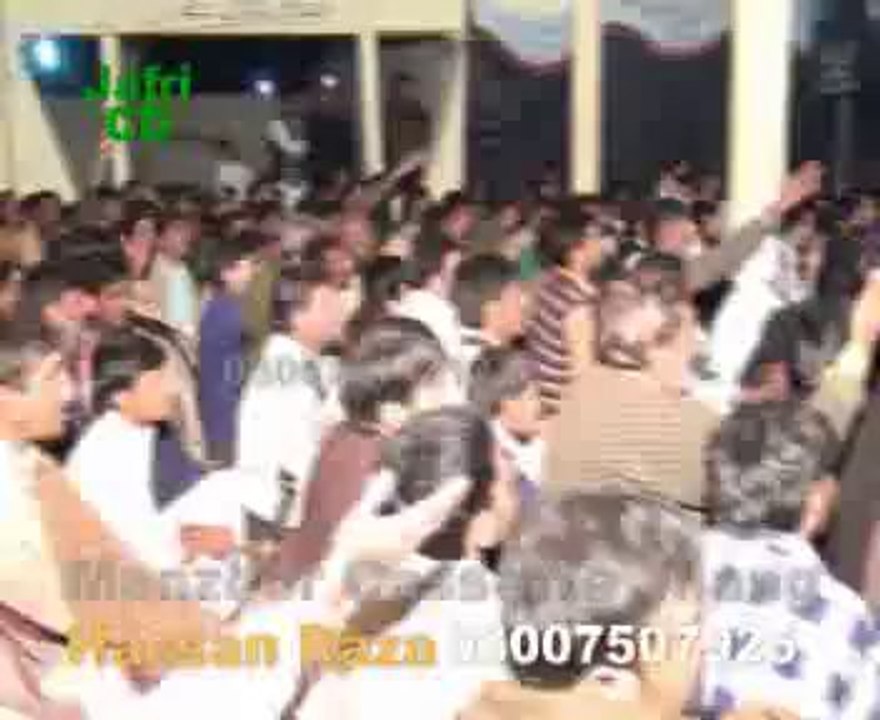Zakir Mohmmad Hussain shah p 1 majlis jalsa 2014 Allama Munawar Ghaderi