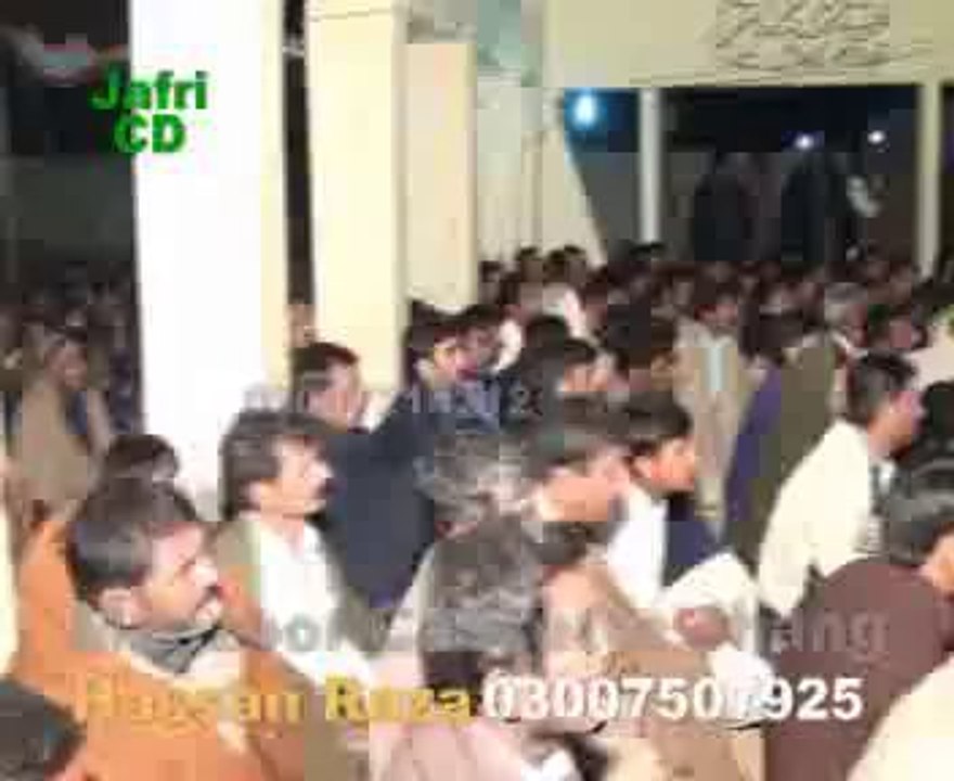 Zakir Mohmmad Hussain shah p 2 majlis jalsa 2014 Allama Munawar Ghaderi